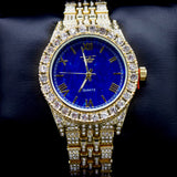 Roman Marbled Iced Watch