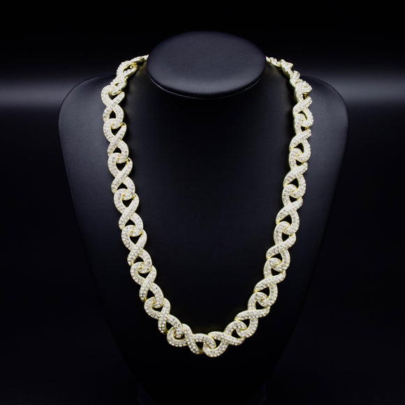 Iced-Out Infinity Chain