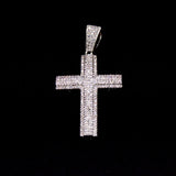 Iced Cross Pendant