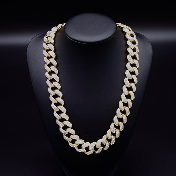 Iced-Out Cuban Chain