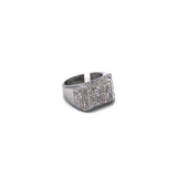 Premium Iced Square Ring